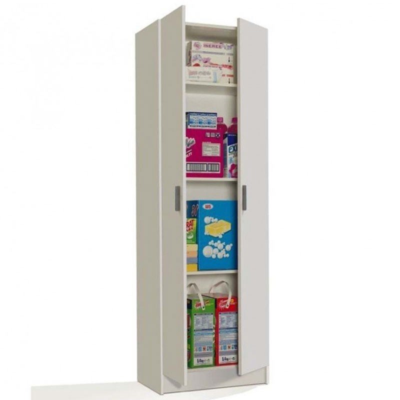 Muebles cocina blanco y gris cemento Muebles cocina blanco y gris cemento