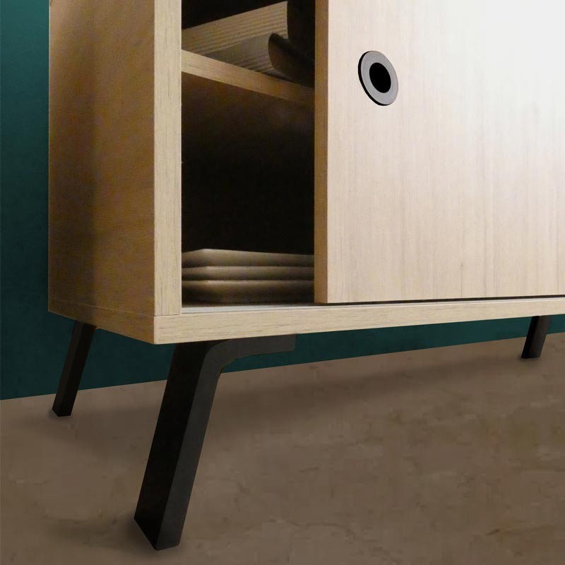 Mueble TV Comedor Kam Puerta Corredera 