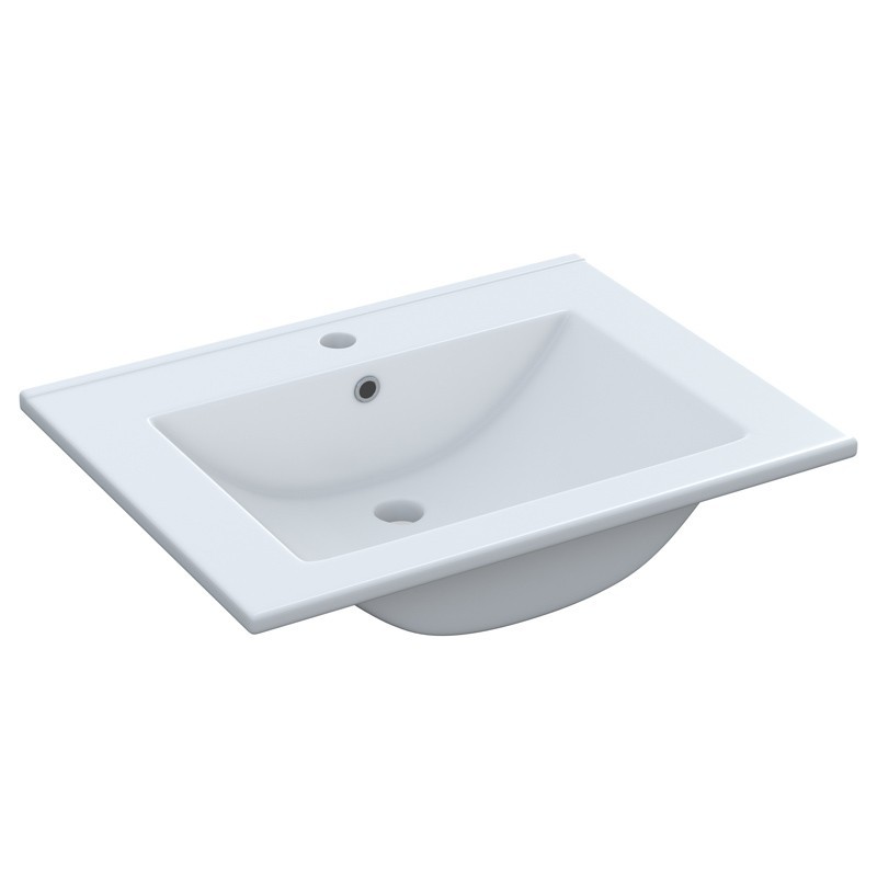 Miroytengo Conjunto Muebles para Baño con Lavamaos Incluido Color Roble  Alaska Industrial (Mueble+Espejo+Lavabo+Columna)