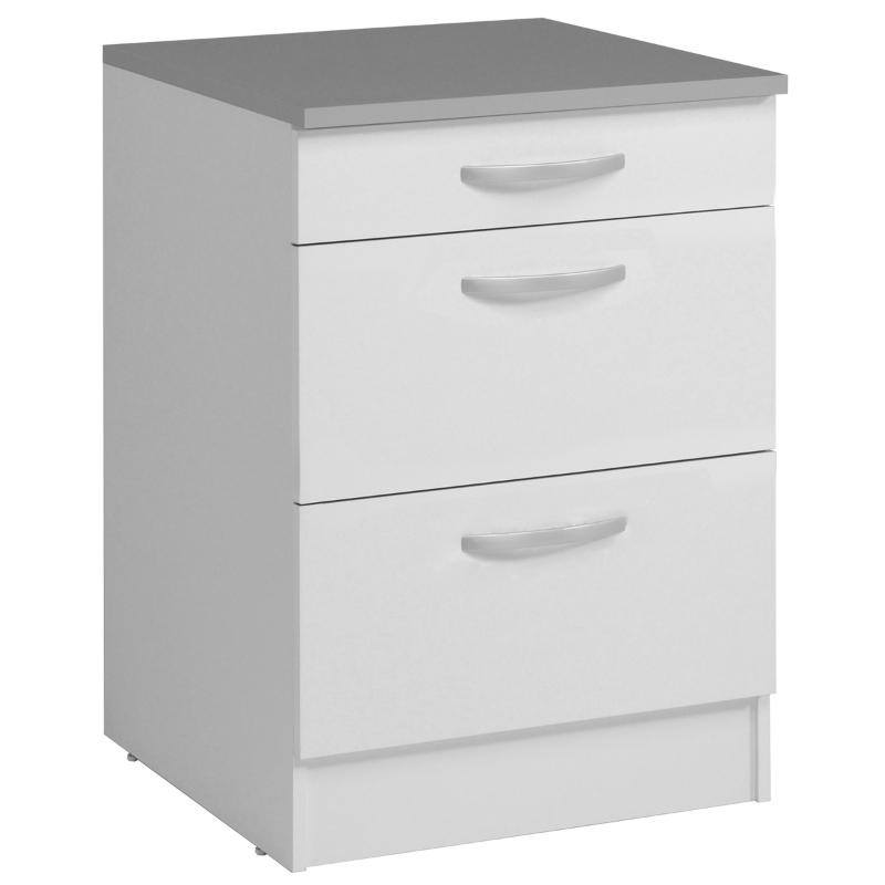 Cocina modular completa Eko XL blanca 8 módulos 4 metros Cocina modular completa Eko XL blanca 8 módulos 4 metros