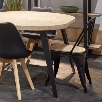 Silla Salón Comedor Acero Tolix _ambiente-1