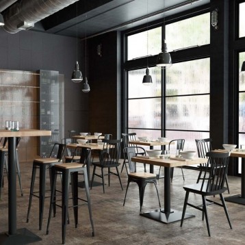 Silla Salón Comedor Acero Tolix _ambiente-2