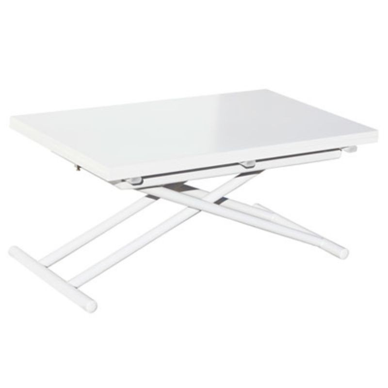 Mesa Centro Elevable - Extensible Up Color Blanco Mesa Centro Elevable - Extensible Up Color Blanco