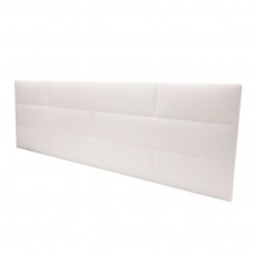 Cabecero de Cama Tapizado Ladrillo Cube Color Blanco 166 cm