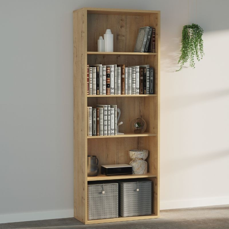 Librería color Roble Gold-1