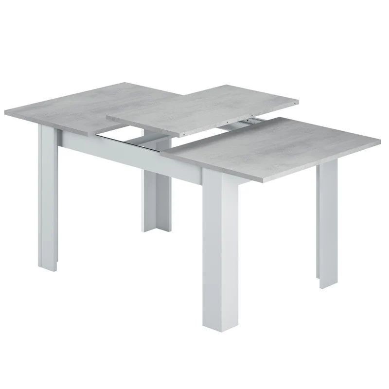 Mesa comedor extensible Cemento_1