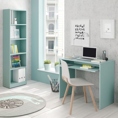 Miroytengo Pack Muebles habitación Juvenil Snuba Dormitorio Completo Verde  y Blanco Moderno (un somier Incluido) : : Hogar y cocina