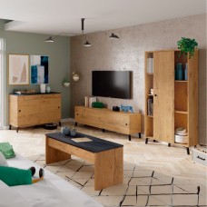 Muebles para salón Kamet roble gold