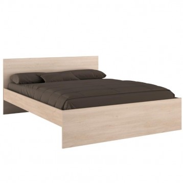 Cama De Matrimonio John color Roble Brooklyn_portada