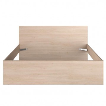 Cama De Matrimonio John color Roble Brooklyn_centrada