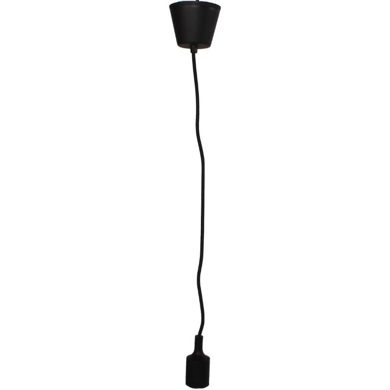 Pendel Cordon de Tela Negra y Silicona_ Pendel estirado Pendel Cordon de Tela Negra y Silicona_ Pendel estirado