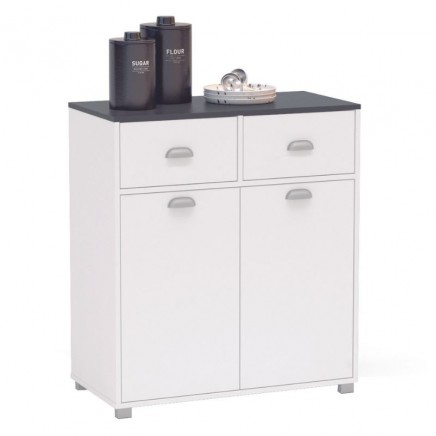 Buffet Cocina Bajo 2 Puertas Asfeld Blanco_Portada