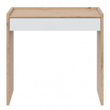 Escritorio Infantil Noa Color Roble Nodi y Blanco Artik_frontal