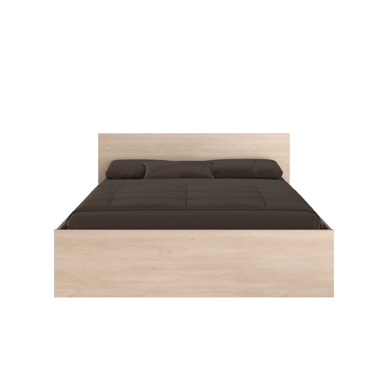 Conjunto Dormitorio Completo John Roble Jackson y Negro Mate_160_1 Conjunto Dormitorio Completo John Roble Jackson y Negro Mate_160_1
