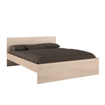 Conjunto Dormitorio Completo John Roble Jackson y Negro Mate_160_2