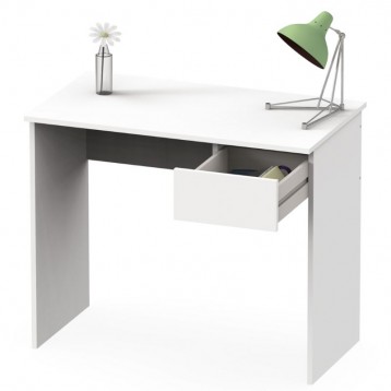 Escritorio Turín y estanterías color blanco_Escritorio_2