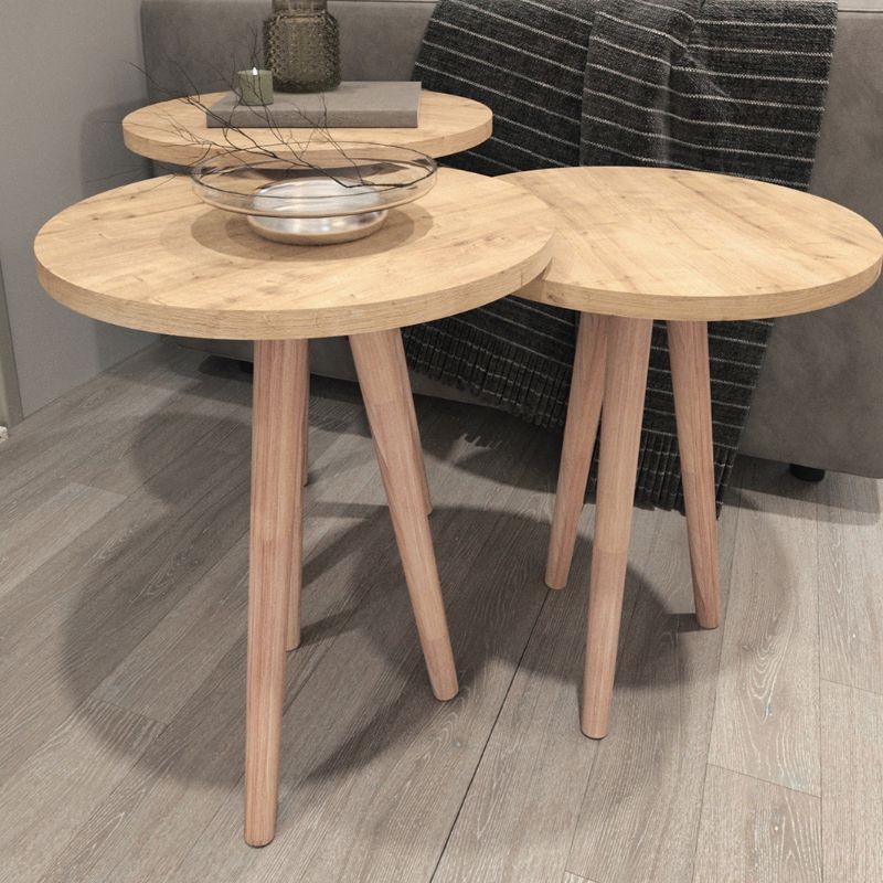 Mesas de Centro 3U Roble y Haya_Ambiente_1 Mesas de Centro 3U Roble y Haya_Ambiente_1