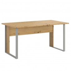 Mesa De Oficina Venture Color Roble Artesano y Gris Sombra 150 cm