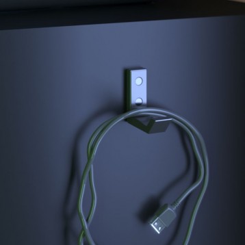 Mueble TV TexGen Color Negro 113x67x40 Cm_Detalle