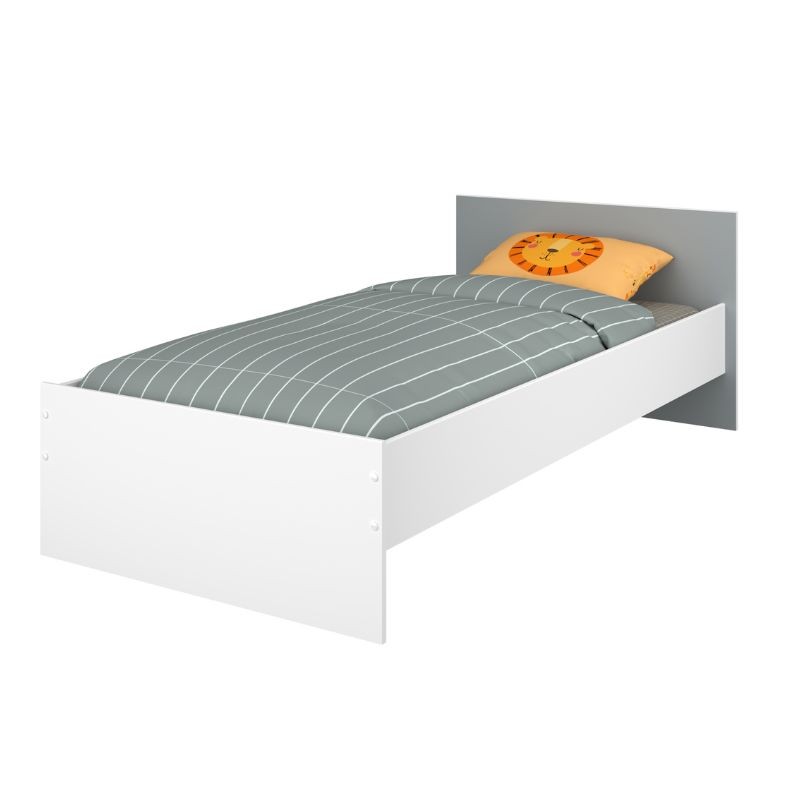 Pack Dormitorio Juvenil Germain Color Blanco (Cama, Cajones Inferiores, Cómoda, Mesita de Noche, Armario, Escritorio)_3