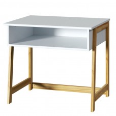 Mesa Infantil Escritorio Preescolar Color Blanco Y Roble Claro 58 cm Mesa Infantil Escritorio Preescolar Color Blanco Y Roble Claro 58 cm