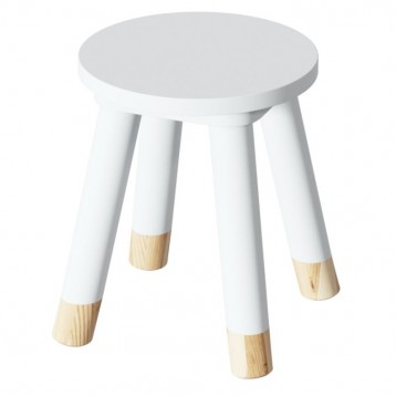 Mesa Infantil con Taburetes o Sillas Douceur Color Blanco_1