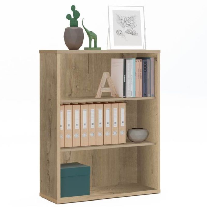 Pack Muebles Despacho 4 Escritorios_Estantería Baja