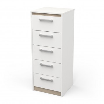 Sinfonier Blanco 5 Cajones Watson 40x107Cm_Portada