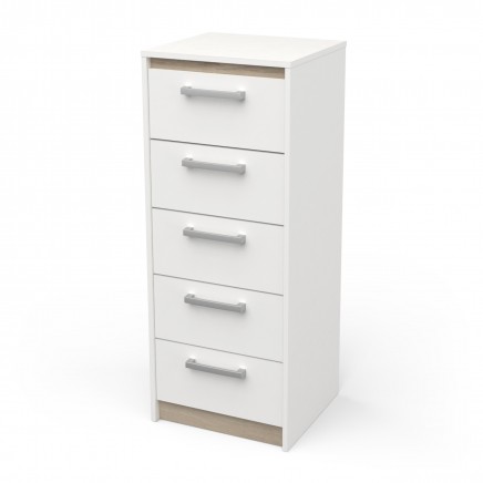 Sinfonier Blanco 5 Cajones Watson 40x107Cm_Portada