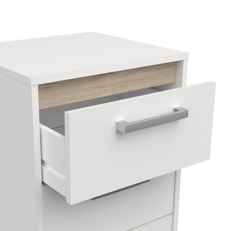 Sinfonier Blanco 5 Cajones Watson 40x107Cm_Detalle Sinfonier Blanco 5 Cajones Watson 40x107Cm_Detalle