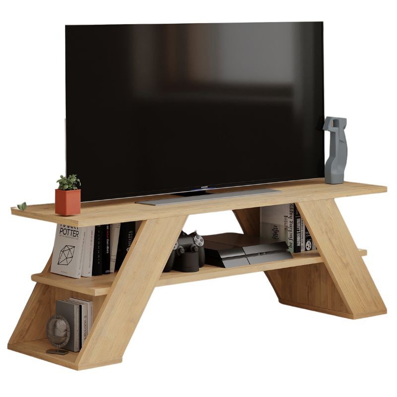 Portada de Mueble Tv Balance Roble Safir