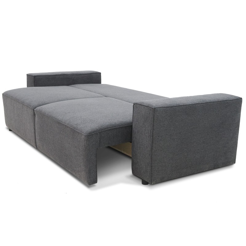 Sofá Cama Dutch 3 plazas con Arcón Color Gris Antracita 239 cm