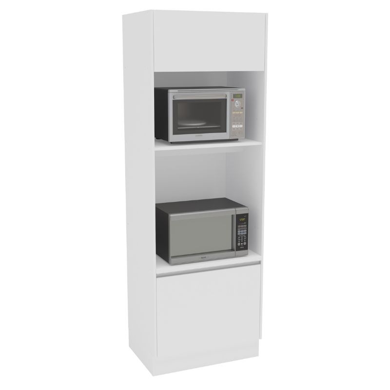 Mueble Auxiliar de Cocina Mali Color Blanco 72x213 cm