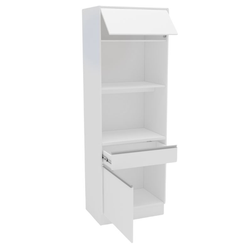 Mueble Auxiliar de Cocina Mali Color Blanco 72x213 cm