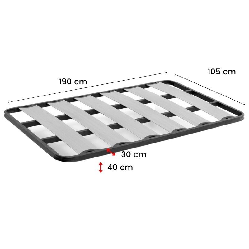 Somier de Láminas balda ancha 40X30 mm (Sin patas) Somier de Láminas balda ancha 40X30 mm (Sin patas)