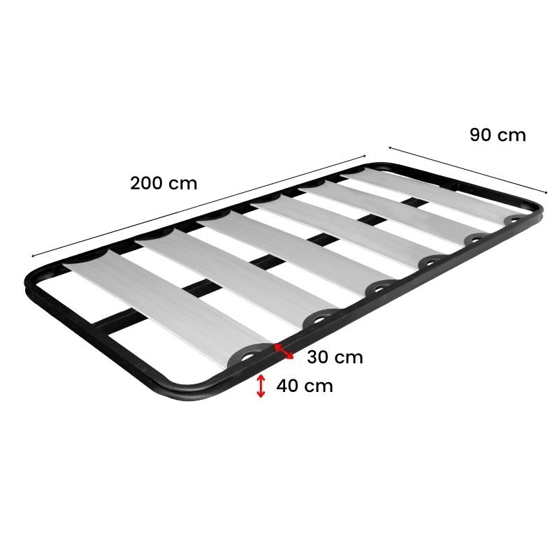 Somier de Láminas balda ancha 40X30 mm (Sin patas)