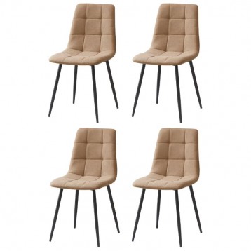 silla salón comedor portland marrón 4