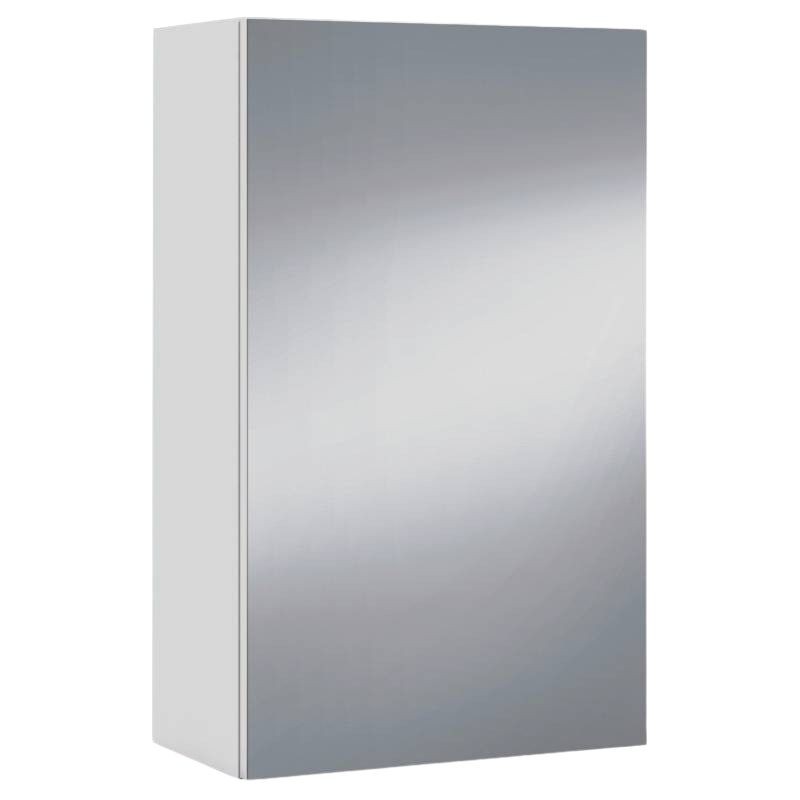 Mueble Auxiliar de Baño Pack 2 Armarios + 2 Estanterías Blanco 120x65 cm