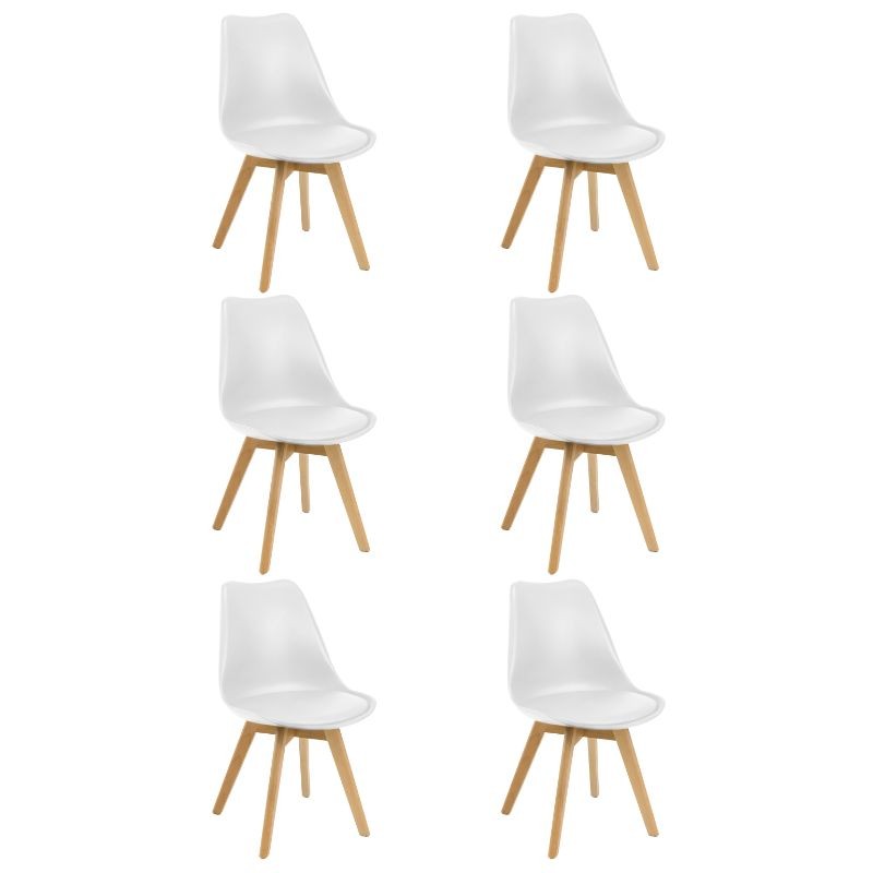 Silla Nordic blanca diseño nórdico