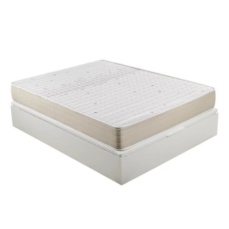 Pack Canapé Gred + Colchón Viscoelástico 22 cm Color Blanco Mate Pack Canapé Gred + Colchón Viscoelástico 22 cm Color Blanco Mate