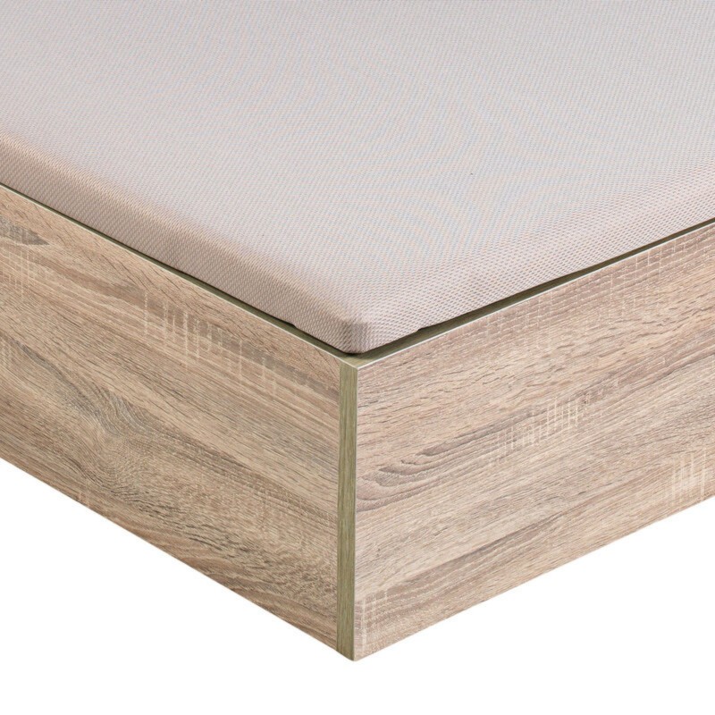 Cama Canapé Abatible Trew Color Roble Cama Canapé Abatible Trew Color Roble