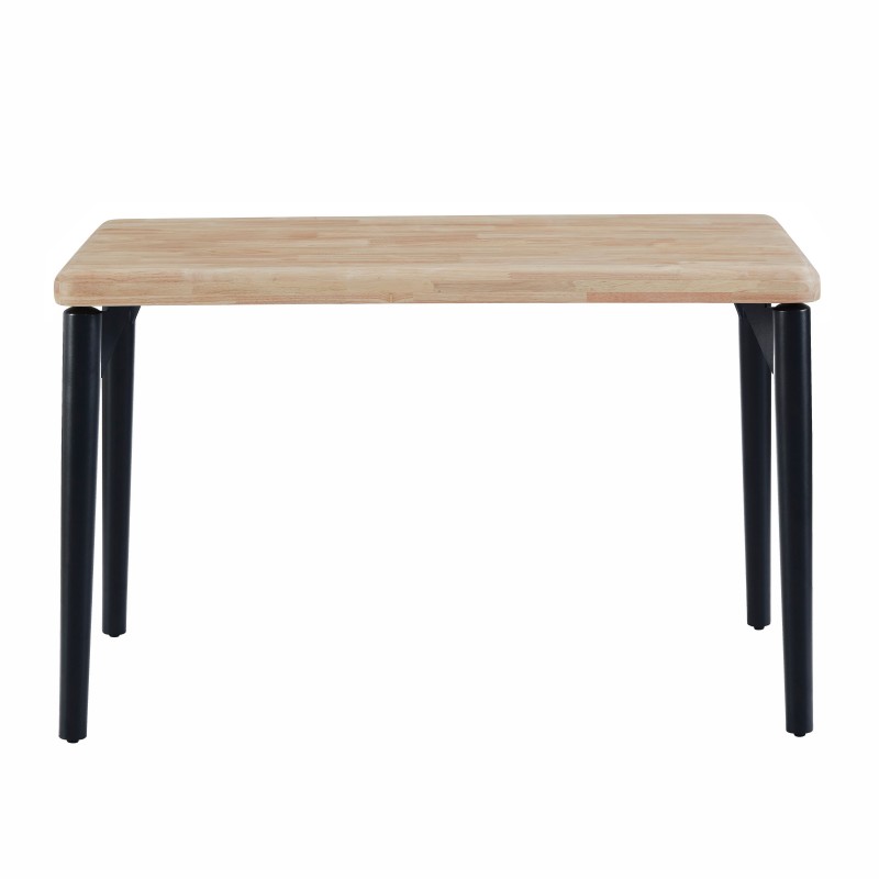 Mesa Escritorio Napi Color Roble Nordish y Negro 120 cm