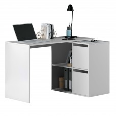 Escritorio Moderno Multi Posiciones Color Blanco Artik 120 cm Escritorio Moderno Multi Posiciones Color Blanco Artik 120 cm