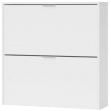 Mueble Zapatero Recibidor 2 Puertas Abatibles Color Blanco 75 cm Mueble Zapatero Recibidor 2 Puertas Abatibles Color Blanco 75 cm