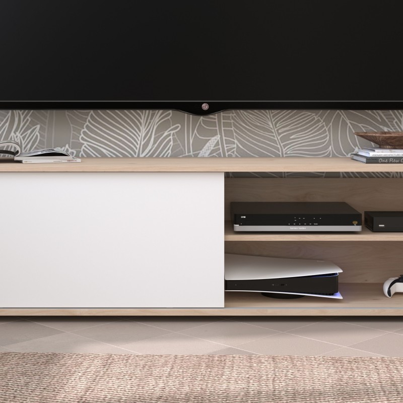 mueble_tv_tommy3_blanco_roble_ambiente_detalle_1 mueble_tv_tommy3_blanco_roble_ambiente_detalle_1