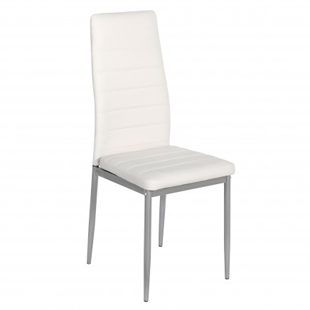 Silla Salón Comedor Dalba Color Blanco