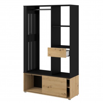 mueble_perchero_recibidor_void_robleartisan_negro_abierto