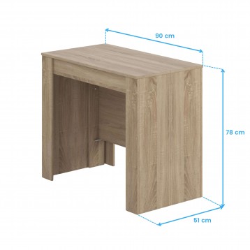 mesa extensible Train cotas 11