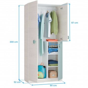 armario juvenil cotas 7