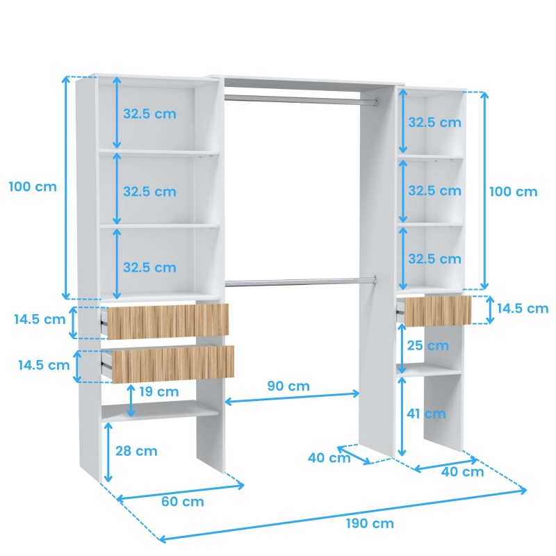 vestidor Ethna cotas 12 vestidor Ethna cotas 12